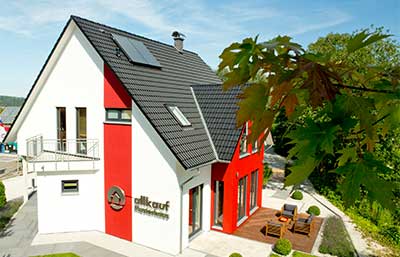 Allkauf Haus Musterhaus Bad Driburg Außenansicht