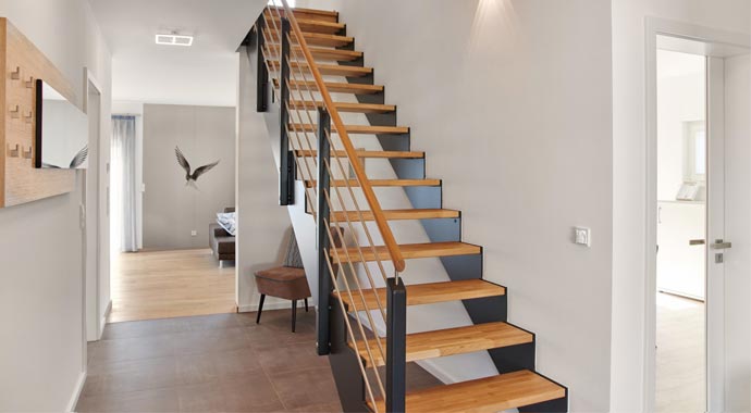 R 111.20 Musterhaus Mannheim von Fingerhut Haus Treppe