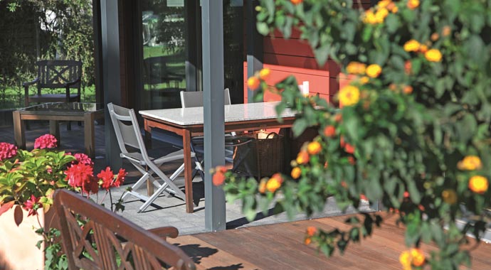 Stommel Haus Cranberry Terrasse