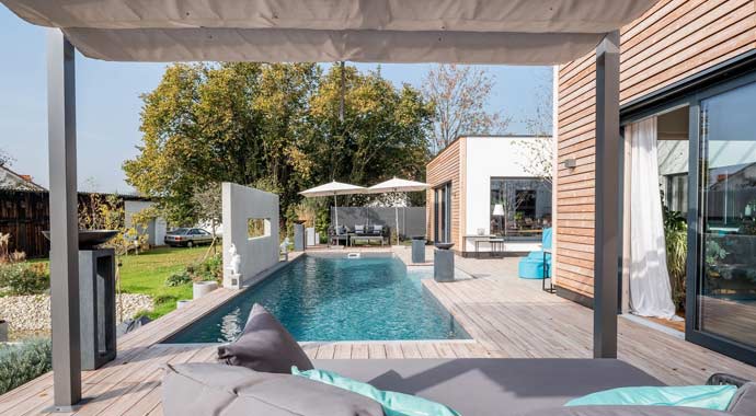 Außenansicht Bungalow Bayern von Griffner Haus