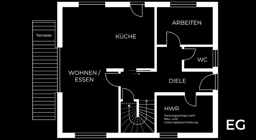 Grundriss Erdgeschoss