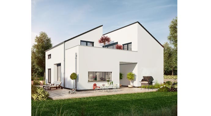 Musterhaus Bad Vilbel I von Okal Haus Außenansicht