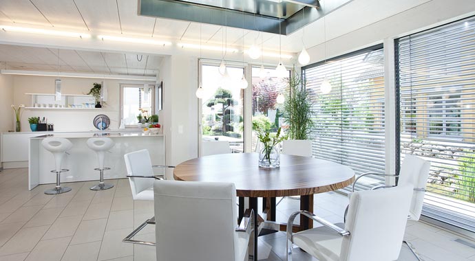 Griffner Fertighaus Musterhaus Graz Classic Essbereich