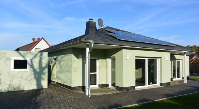 Town Country Haus Musterhaus Bungalow 128