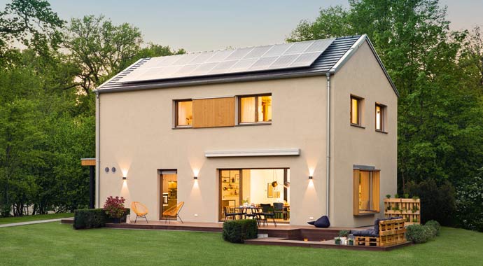 Außenansicht Sunshine 220 von WeberHaus