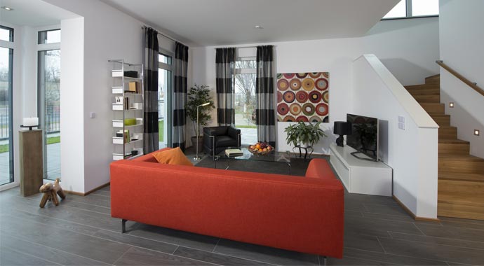 Musterhaus Berlin/Köpenick von Heinz von Heiden Wohnbereich