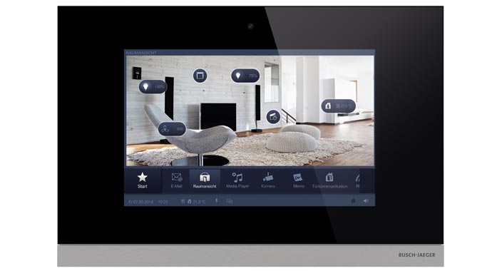 Hausautomation Busch-Jäger ComfortPanel
