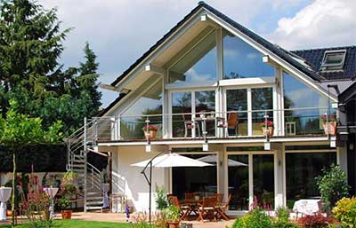KD-Haus Musterhaus KD-Haus 250 Außenansicht