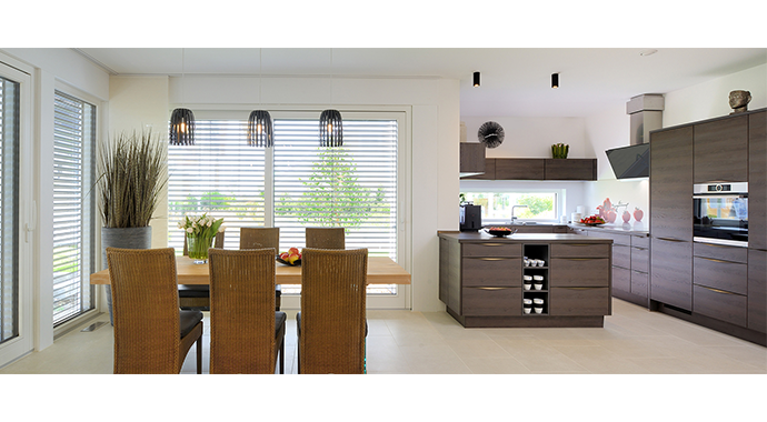 Kampa Musterhaus Schkeuditz/Dölzig Esszimmer und Küche