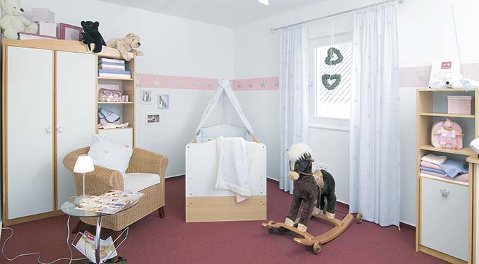 WeberHaus Ausstellungshaus Fellbach Kinderzimmer