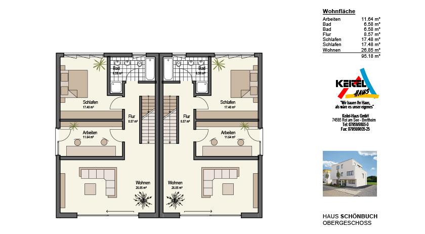 Keitel-Haus, Schönbuch/individuelle Planung