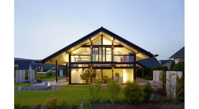 Huf Haus, Musterhaus Art 3 Außenansicht