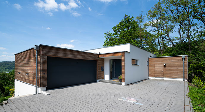 Frammelsberger Design 238 Haus Eichenwald Außenansicht