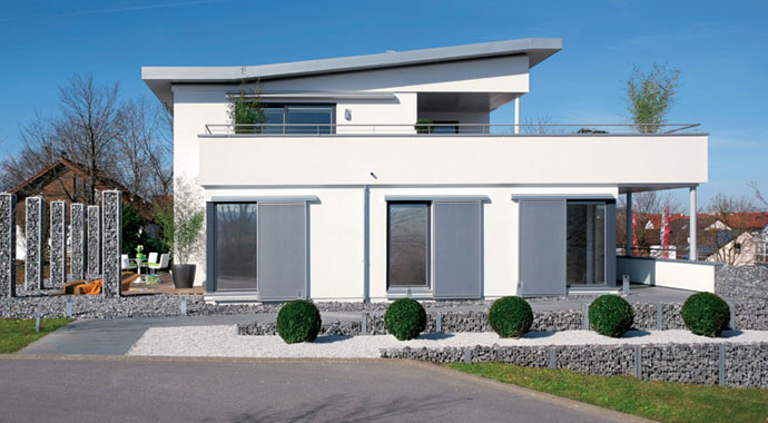 SchwörerHaus Musterhaus Plan E 20-263.1 Außenansicht