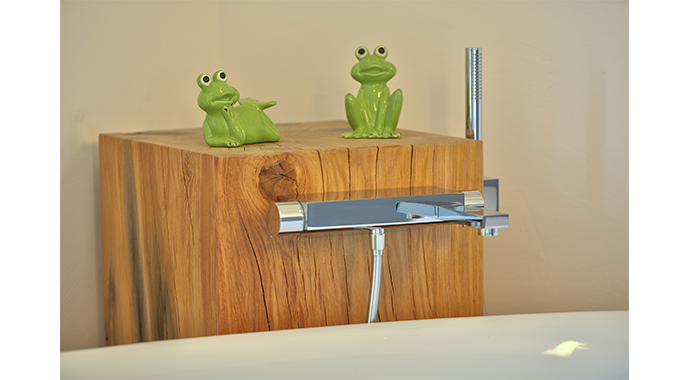 Büdenbender Hausbau Musterhaus Pascino Badezimmer