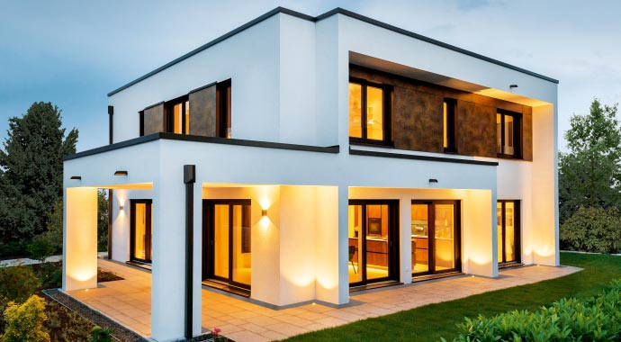 Rensch-Haus Musterhaus Victoria Außenansicht