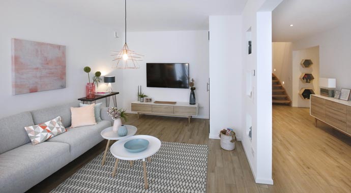 Wohnbereich Kundenhaus Park 169W von Dan-Wood House