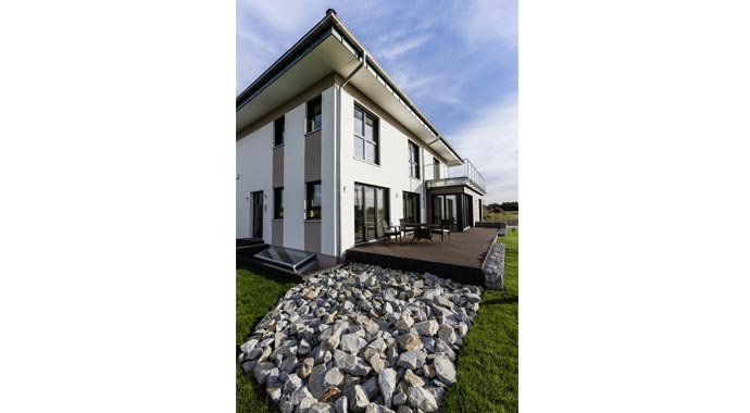 Musterhaus Berlin-Werder von Kampa Außenansicht