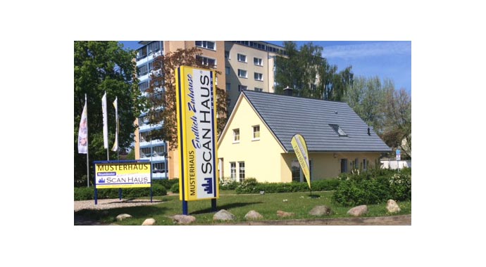 ScanHaus Musterhaus Neumünster Außenansicht