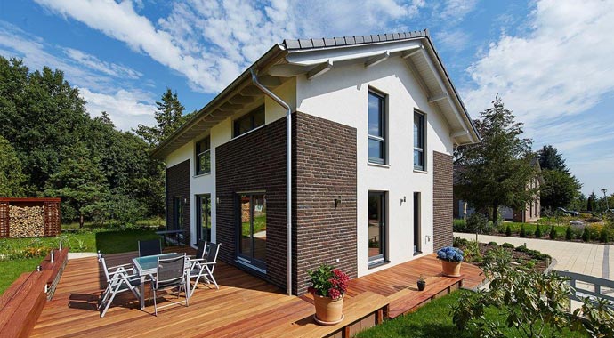 Gussek Haus Musterhaus Melanie Außenansicht
