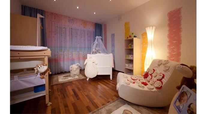 Elk Fertighaus Musterhaus Elk 144 Kinderzimmer