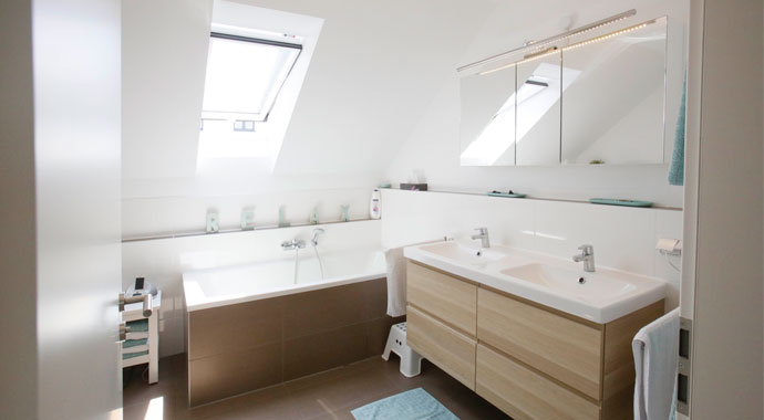 Badezimmer Kundenhaus Point 150.2 von Dan-Wood