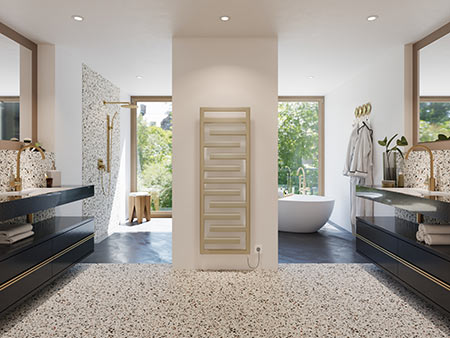 Badheizkörper Tetris von Zehnder