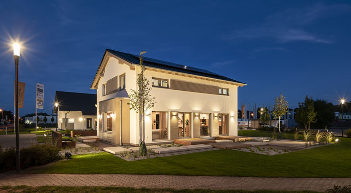 Haus Sento 500 B Außenansicht von FingerHaus