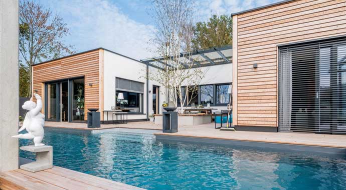 Außenansicht Bungalow Bayern von Griffner Haus