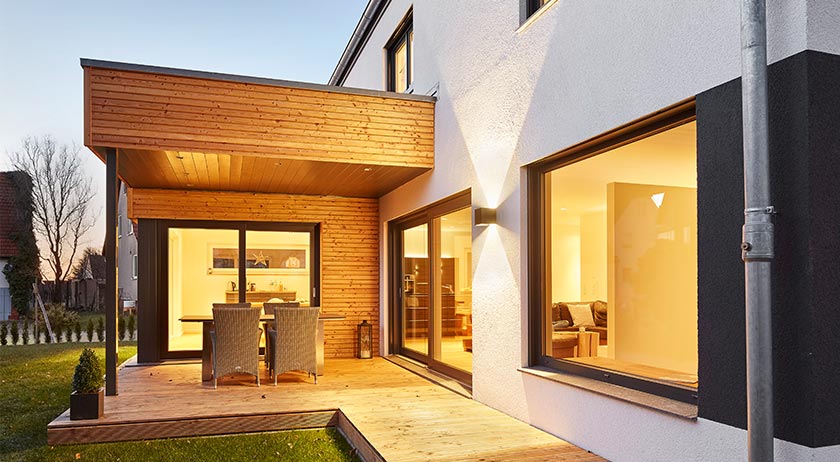 Luxhaus Haus Falkenstein Außenansicht