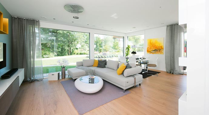 WeberHaus CityLife Haus 700 Wohnbereich