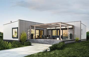 Griffner Musterhaus Wien Moment Außenansicht