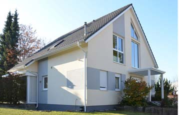 Bien-Zenker Musterhaus Würzburg Außenansicht