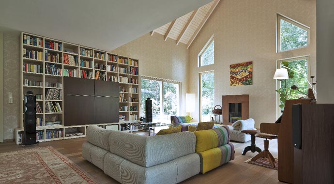 Baumeister-Haus Haus Christiansen Wohnbereich