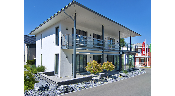 WeberHaus Austellungshaus Suhr Außenansicht