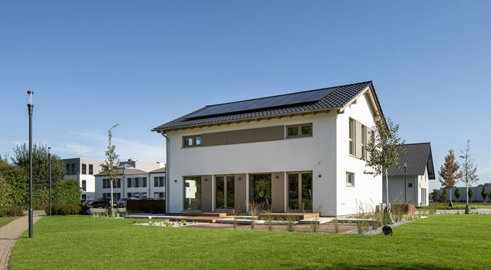 Haus Sento 500 B Außenansicht von FingerHaus