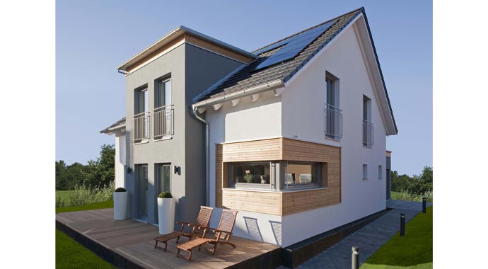 Haas Fertigbau Haas MH Fellbach 163 Außenansicht