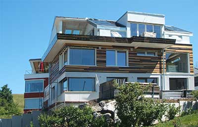 ZimmerMeisterHaus Musterhaus Barth Außenansicht