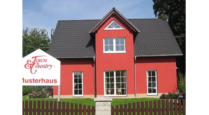 Town & Country Haus Musterhaus Lichthaus 121 Außenansicht