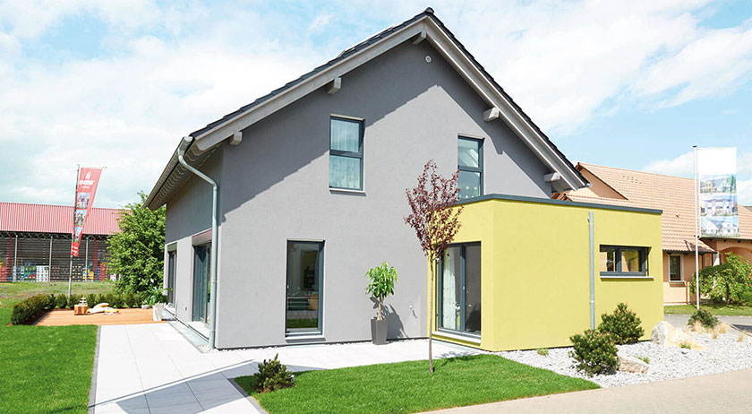 Fingerhut Haus Musterhaus Koblenz Außenansicht