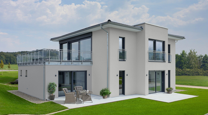 Kampa Musterhaus Günzburg Außenansicht