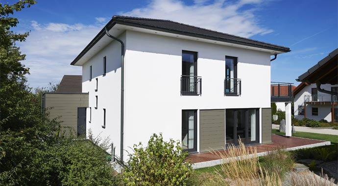 Rensch-Haus Musterhaus Montana Außenansicht