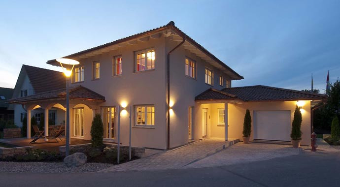 Haas Fertigbau Haas MH Poing 187 Außenansicht