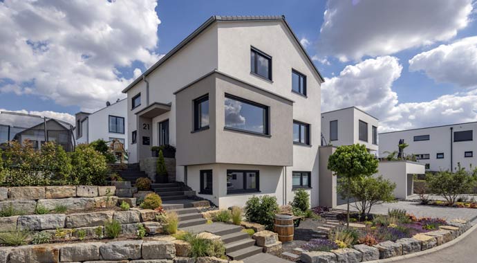 Außenansicht Haus Degenhardt von BAUMEISTER-HAUS