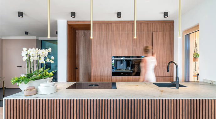 Küche Musterhaus Klara von Regnauer Hausbau