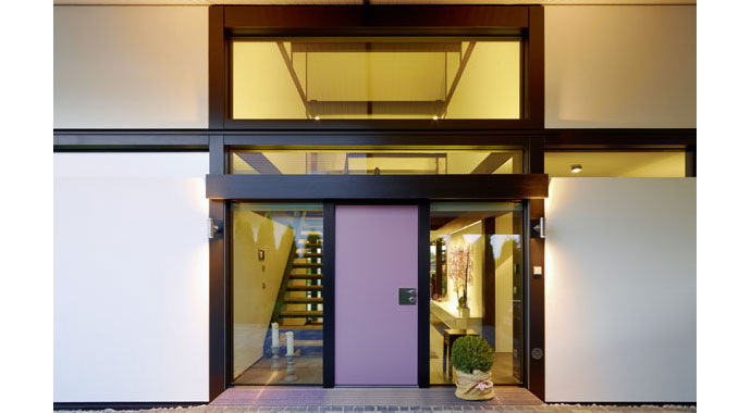 Huf Haus, Musterhaus Art 3 Eingang
