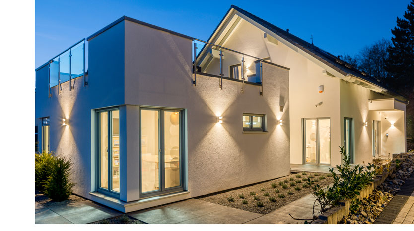 Allkauf Haus Musterhaus Estenfeld Außenansicht