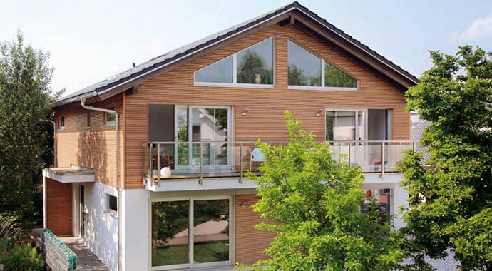 SchwörerHaus Musterhaus Plan E 15-206.1 Außenansicht
