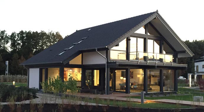 Außenansicht Ästhetik – Musterhaus Günzburg von Meisterstück-HAUS