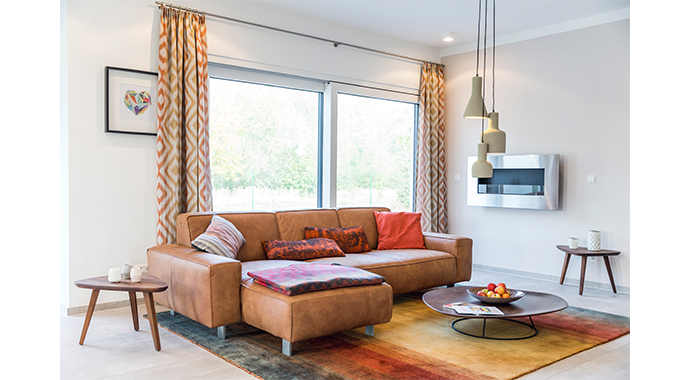 Okal Haus Musterhaus Schkeuditz Wohnzimmer